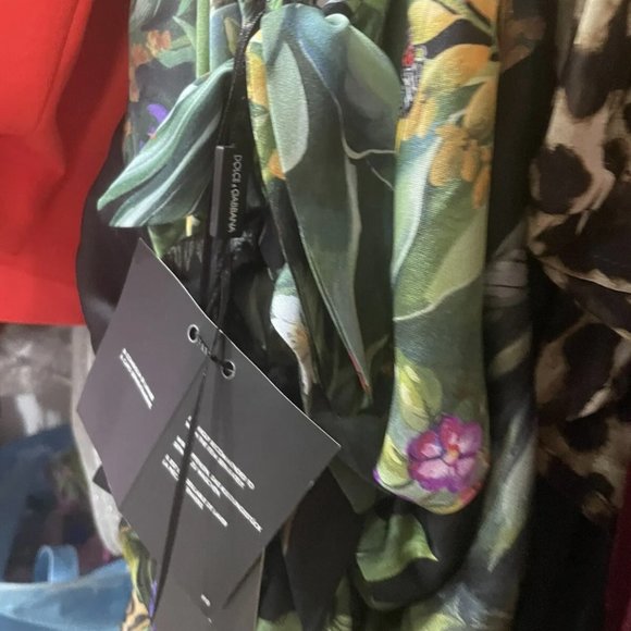 Brand New Dolce & Gabbana jungle print one shoulder dress with TAG - Picture 5 of 11